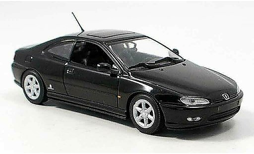 Peugeot 406 Coupe 1/43 Minichamps zwart 1997 modelauto