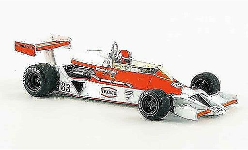 McLaren M26 Base 1/43 Minichamps Ford Giacomelli avec Motornachbildung 1978 modelauto