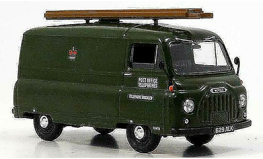 Morris J2 Van 1/43 Vanguards Post Office Telephones groen modelauto