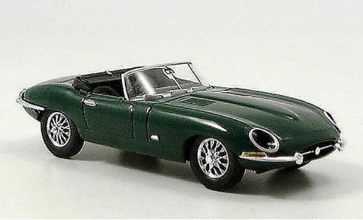 Jaguar E-Type Base 1/43 Del Prado groen modelauto