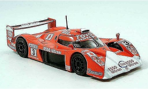 Toyota GT One Base 1/43 Del Prado no.3 rood modelauto