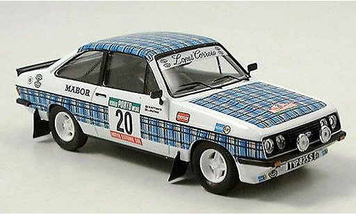 Ford Escort RS 2000 1/43 Trofeu No.20 Lopes Correia Rally Portugal 1979 modelauto