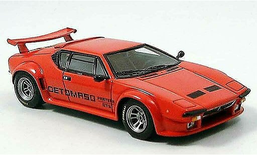 De Tomaso Pantera GT5 1/43 Spark rood 1981 modelauto