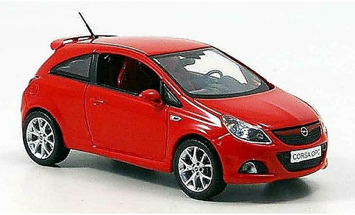 Opel Corsa Sport 1/43 Norev rood 2006 modelauto