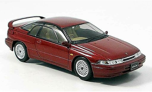 Subaru Alcyone Base 1/43 Norev s4 rood modelauto