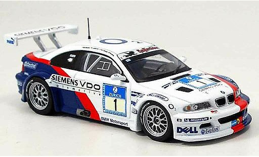 Bmw M3 course 1/43 IXO GTR E46 No.1 Nurburgring 2005 modelauto