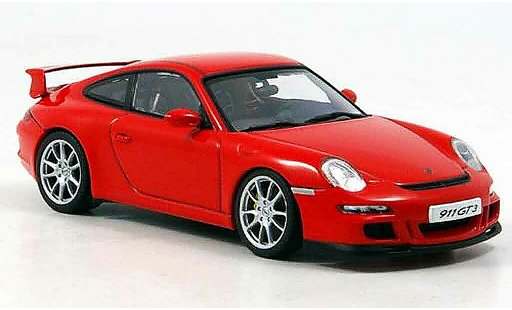 Porsche 911 Carrera 1/43 Autoart rood modelauto