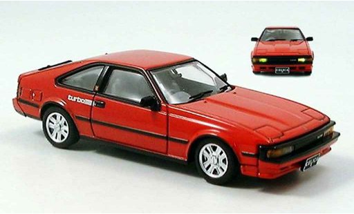 Toyota Celica G Turbo 1/43 Aoshima rood 1983 modelauto