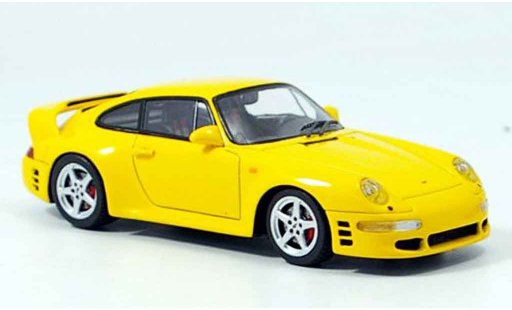 RUF CTR 2 1/43 Spark geel 1996 modelauto