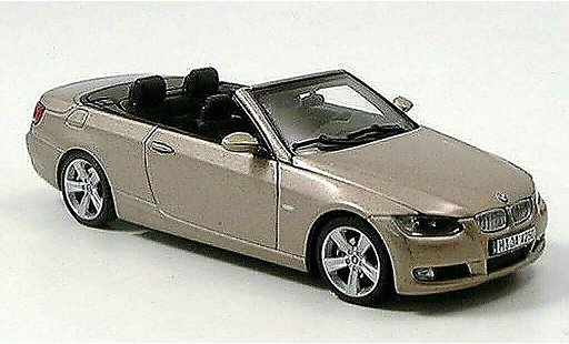 Bmw 330 cabriolet 1/43 Autoart E93 Cabrio beige 2006 modelauto