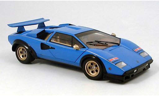 Lamborghini Countach LP 500 1/18 Kyosho s blauw modelauto