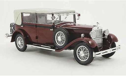 Skoda 860 Base 1/18 Abrex rood 1932 modelauto