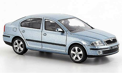 Skoda Octavia Base 1/43 Abrex grijs metallic grijs modelauto
