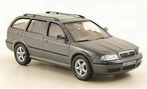 Skoda Octavia Combi 1/43 Abrex Tour grijs modelauto
