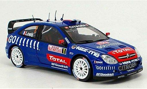 Citroen Xsara WRC 2006 1/18 Solido no.1 total rallye monte carlo modelauto