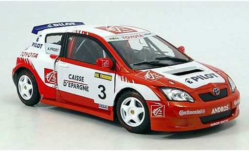 Toyota Corolla Trophee Andros 1/18 Solido no.3 prost collection 2006 modelauto
