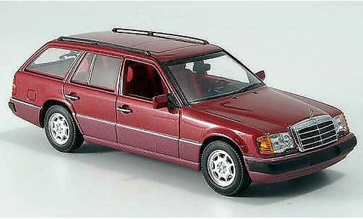 Mercedes 300 Coupe 1/43 Minichamps met.rot 1990 modelauto