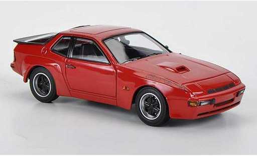 Porsche 924 1981 1/43 Minichamps Carrera GT rood modelauto