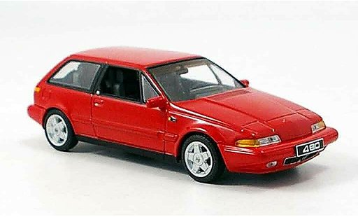 Volvo 480 ES 1/43 Minichamps rood 1986 modelauto