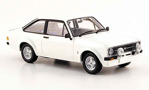 Ford Escort RS 1800 1/43 Minichamps Rally wit 1975 MK2 modelauto