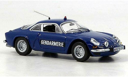 Alpine A110 rallye 1/43 Minichamps Gendarmerie Politie (F) 1971 modelauto