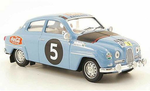 Saab 96 Safari Rally 1/43 Trofeu No.5 Coca-Cola 12 P.Moss / A.Riley modelauto