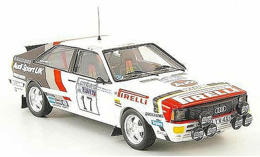 Audi Quattro rallye 1/43 Trofeu Wilson RAC Rally 1982 modelauto