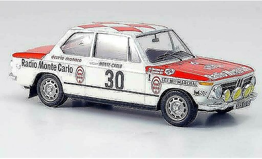 Bmw 2002 tii 1/43 Trofeu No.30 Dorche/Gertosio Rally Monte Carlo 1975 modelauto