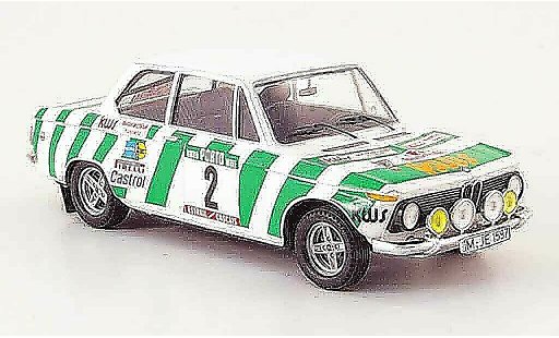Bmw 2002 tii 1/43 Trofeu No.2 Warmbold Davenport Rally Portugal 1975 modelauto