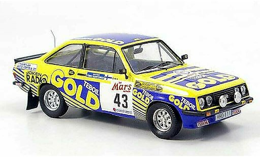 Ford Escort RS 2000 1/43 Trofeu No.43 Kankkunen 1000 Lakes 1979 modelauto