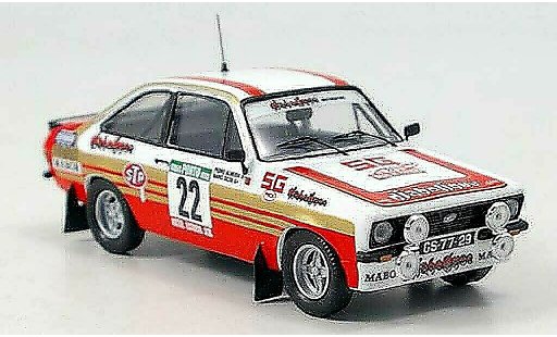 Ford Escort Berlina 1/43 Trofeu MKII Silva Rally Portugal 1981 modelauto