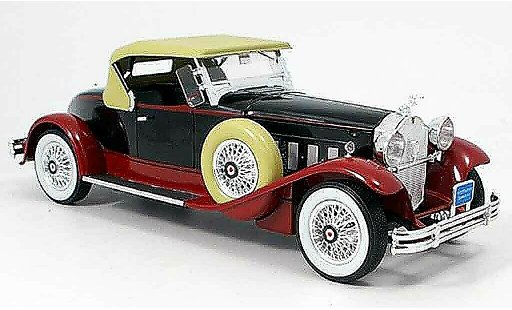 Packard 734 Speedster 1/18 Signature zwart-rood-beige 1 modelauto