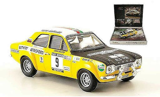 Ford Escort MK1 1/43 Trofeu Sclater British Rally Champ 1971 modelauto