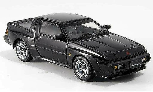 Mitsubishi Starion GSR VR 1/43 Kyosho zwart modelauto