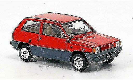 Fiat Panda 30 1/43 Brumm rood 1980 modelauto