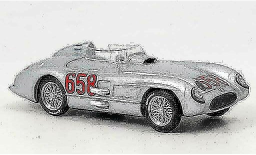 Mercedes 300 Base 1/43 Brumm No.658 Fangio Mille Miglila 1955 modelauto