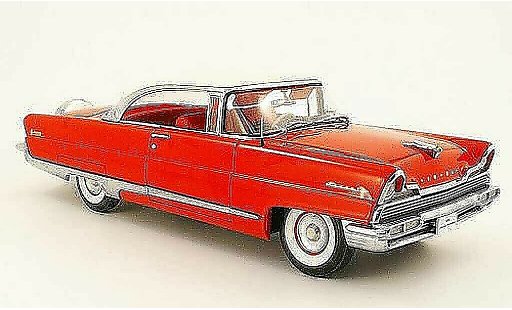 Lincoln Premiere Hardtop 1/18 Sun Star hard top rood/wit 1956 modelauto