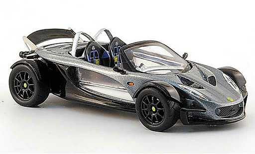 Lotus 340 Base 1/43 Spark R grijs/zwart 2000 modelauto