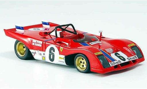 Ferrari 312 PB 1/43 Red Line no.6 daytona 1972 modelauto