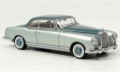 Mercedes 300 Pininfarina 1/43 Neo grijs metallic groen 1955 modelauto