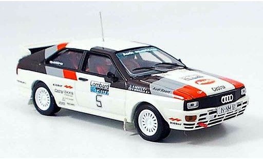 Audi Quattro rallye 1/43 Vitesse winnaar Rally Loombard modelauto