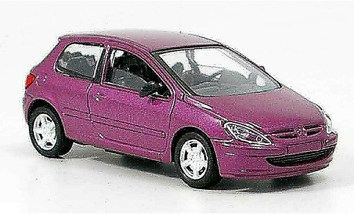 Peugeot 307 Base 1/43 Solido lila modelauto