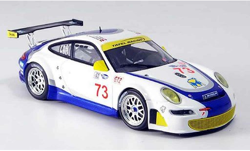 Porsche 911 GT3 RSR 1/43 Minichamps 2007 Tafel Farnbacher James modelauto