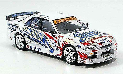 Nissan Skyline R34 1/43 Aoshima Blitz 2005 modelauto