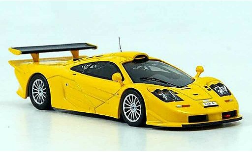 McLaren F1 GTR GTR Long Tail 1/43 IXO oranje 1996 modelauto