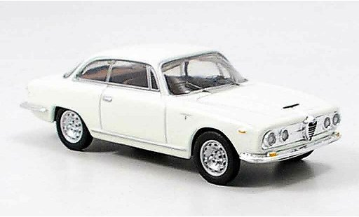 Alfa Romeo 2600 coup&Atilde;&copy; sprint 1/43 M4 wit 1962 modelauto