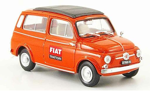 Fiat 500 Giardiniera 1/43 Brumm Trattori 1960 modelauto