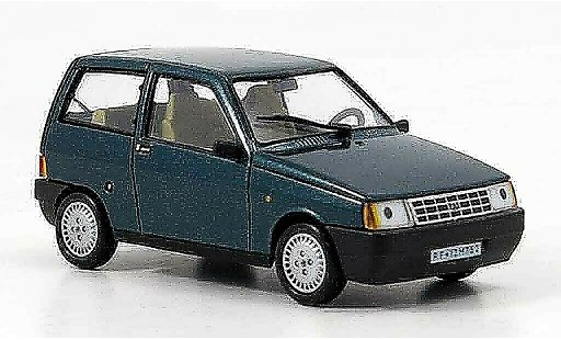 Autobianchi Y10 citadine 1/43 Edison turquoise modelauto