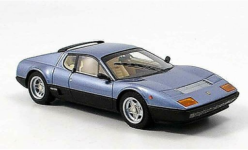Ferrari 512 BB 1/43 Look Smart blauw zwart modelauto