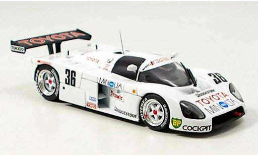 Toyota 88C Base 1/43 Ebbro toms test car no.36 modelauto